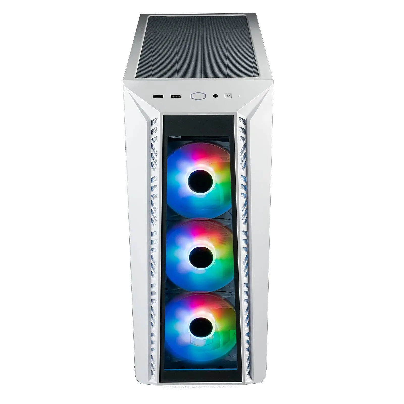 CASE COOLER MASTER MASTERBOX 520 TG WHITE ARGB